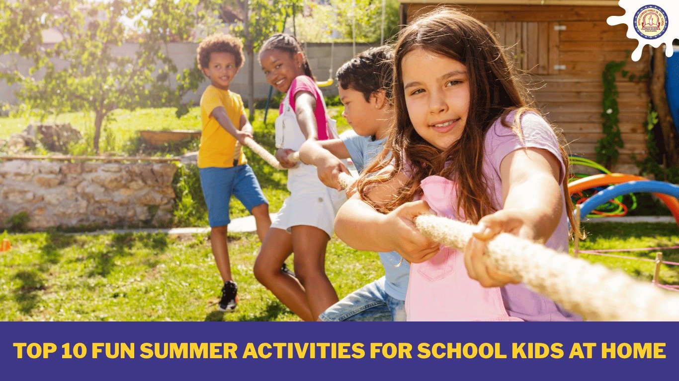 Top 10 Fun Summer Activities for School Kids at Home